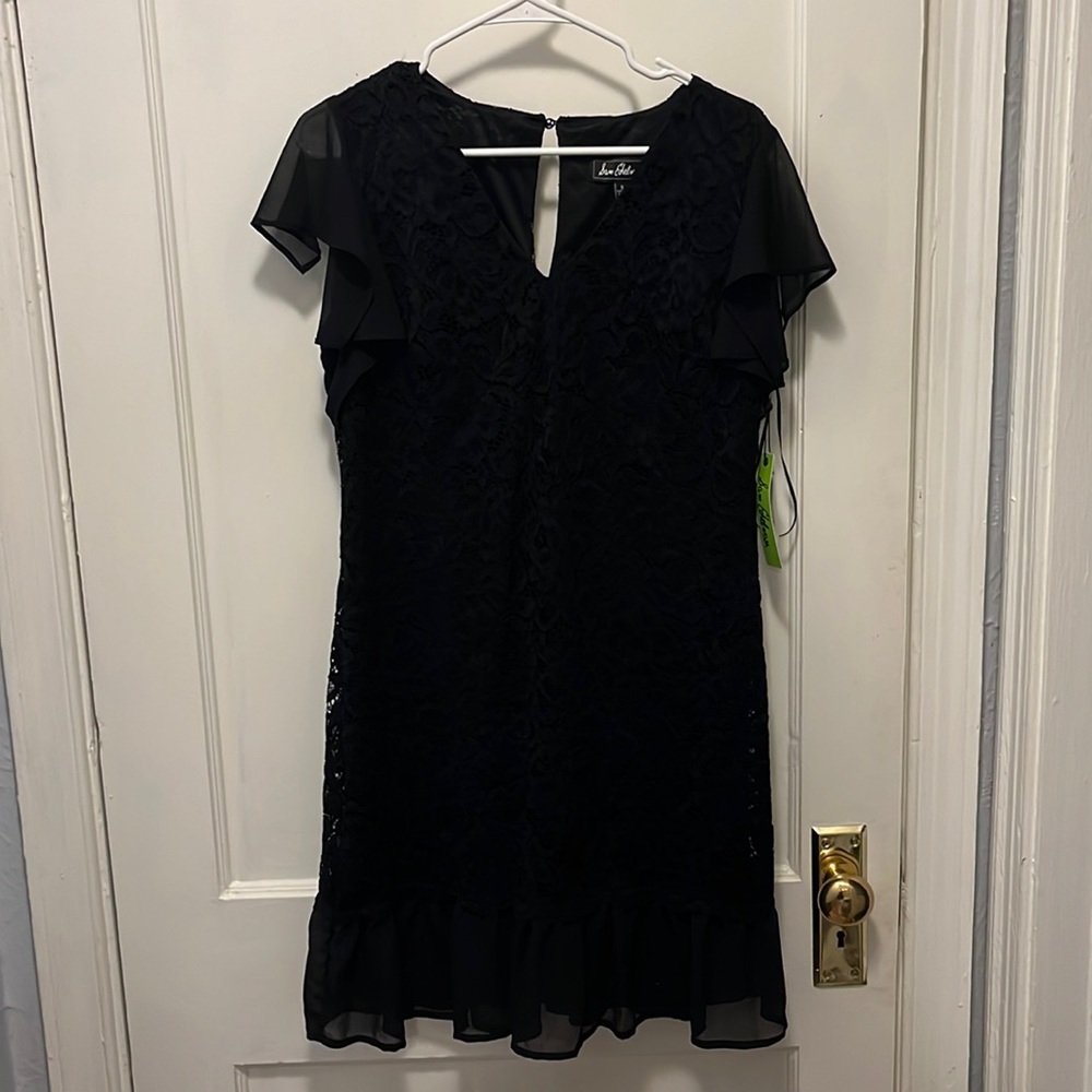NWT Sam Edelman Black Lace Dress